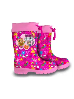 44 Cats Kinderregenstiefel Regenstiefel Wasserdichte Gummistiefel in Pink