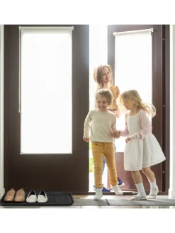 3 x Schuhabtropfschale in Schwarz - (B)60 x (H)3 x (T)40 cm