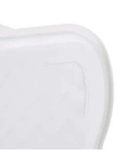 3 x Schuhabtropfschale in Weiß - (B)48 x (H)3 x (T)34 cm