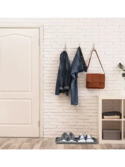 3 x Schuhabtropfschale in Grau - (B)60 x (H)3 x (T)40 cm