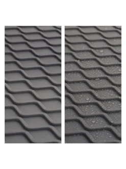 3 x Schuhabtropfschale in Grau - (B)60 x (H)3 x (T)40 cm