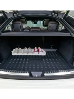 2 x Schuhabtropfschale in Weiß - (B)74x (H)3,5 x (T)36 cm