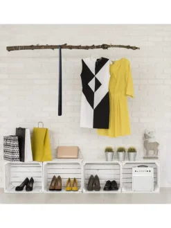 2 x Schuhlöffel in Schwarz - 70 cm