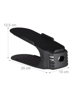 30 x Schuhstapler in Schwarz