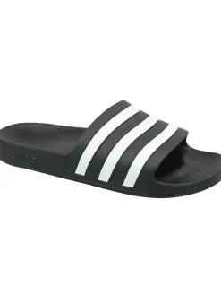adidas Adilette Aqua K in Schwarz