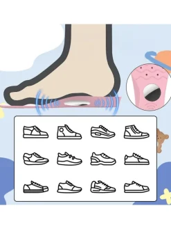 AirTag Schuheinlage Schutzhülle 155-170 mm Rosa