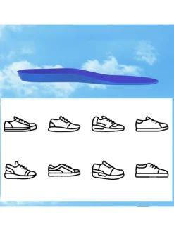 AirTag Schuheinlage Schutzhülle 155-170 mm Blau