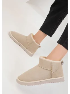 Ankle-Boots in Beige