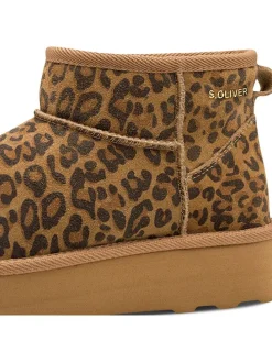 Ankle-Boots in Beige/ Braun/ Hellbraun