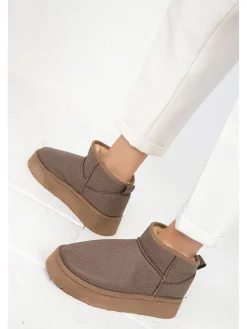 Ankle-Boots in Braun