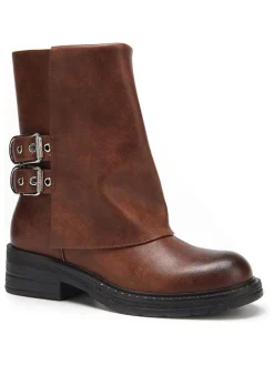 Ankle-Boots in Camel