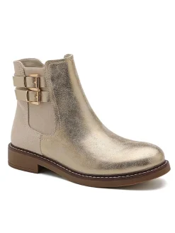 Ankle-Boots in Gold