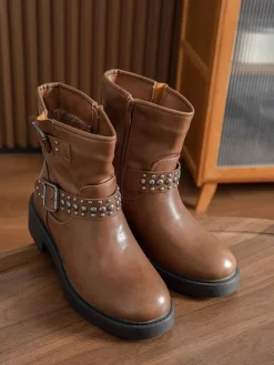 Ankle-Boots in Hellbraun