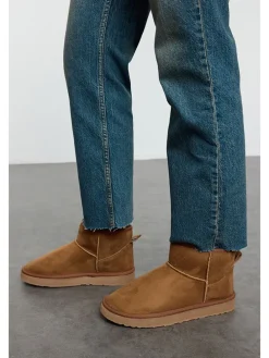 Ankle-Boots in Hellbraun