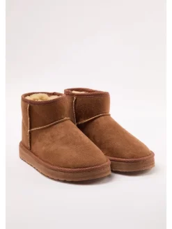 Ankle-Boots in Hellbraun