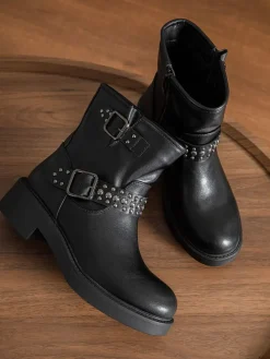 Ankle-Boots in Schwarz