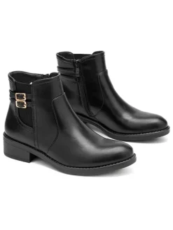Ankle-Boots in Schwarz
