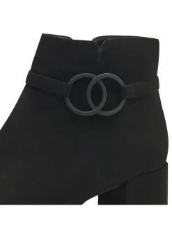 Ankle-Boots in Schwarz