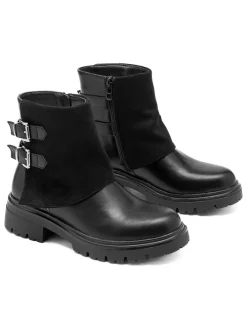 Ankle-Boots in Schwarz