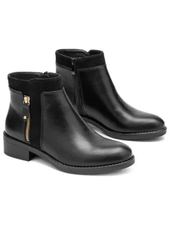 Ankle-Boots in Schwarz