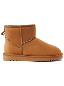 Ankle-Boots "Marina" in Hellbraun