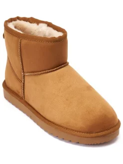 Ankle-Boots "Marina" in Hellbraun