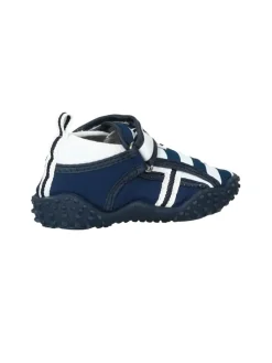 Aqua-Schuh maritim in Marine/weiß