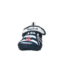 Aqua-Schuh maritim in Marine/weiß