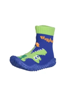 Aqua-Socke Krokodil in Marine