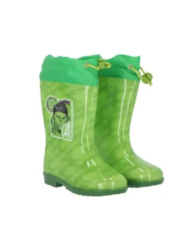 Avengers Regenstiefel Wasserdichte Gummistiefel für Kinder in Grün