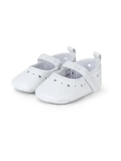 Baby Ballerinas Herz in weiß