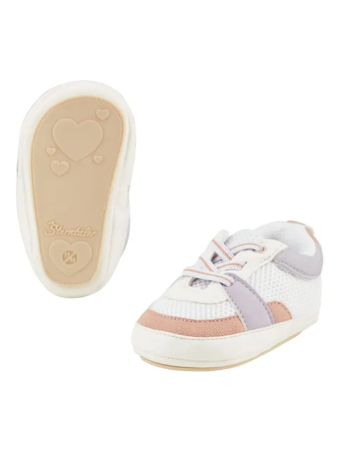 Baby Schuhe Farbmix in weiß