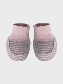 Baby Schuhe in Rose Melange