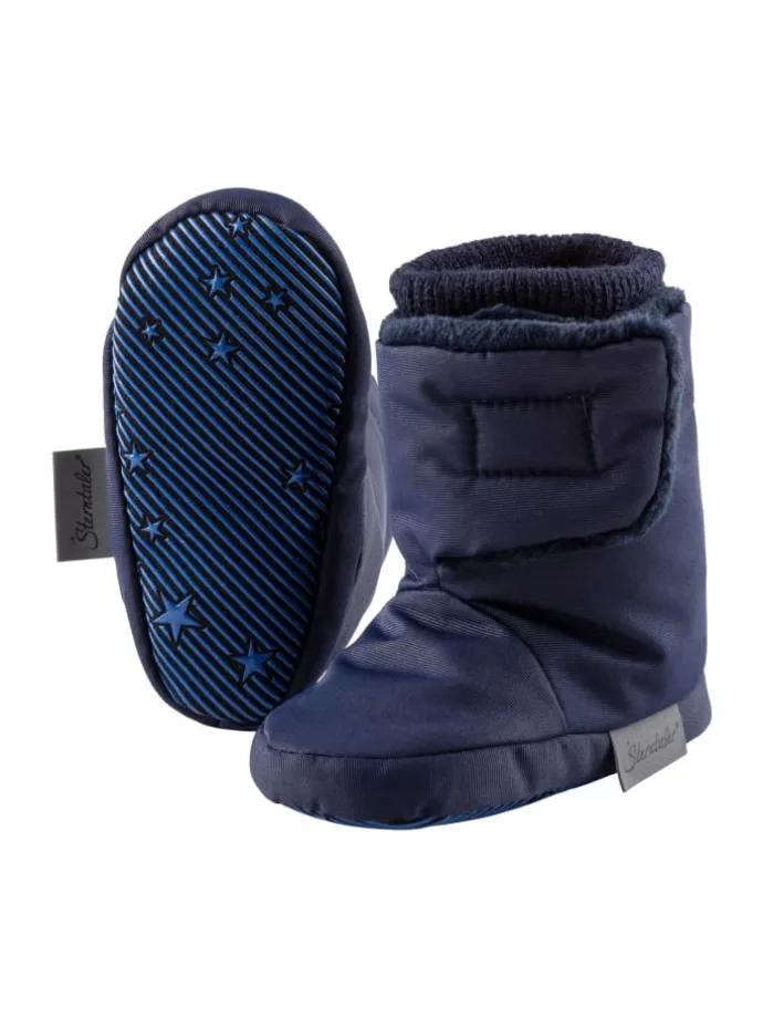 Baby Schuhe uni in marine