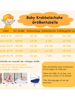 Babyschuhe aus Leder mit rutschfester Sohle – Hellgrau