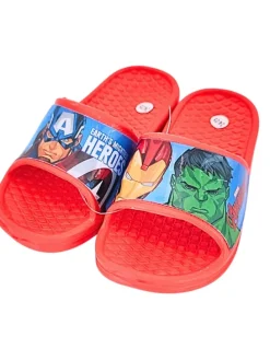 Badelatschen Avengers in Rot