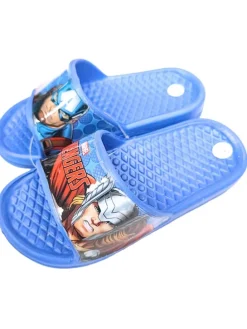 Badelatschen Avengers in Blau