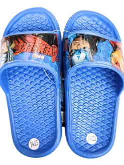Badelatschen Avengers in Blau
