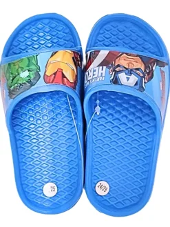 Badelatschen Avengers in Blau