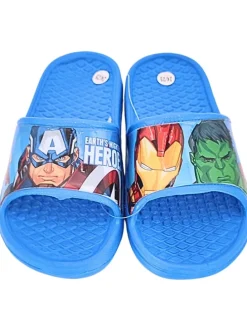 Badelatschen Avengers in Blau