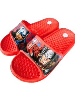 Badelatschen Avengers in Rot