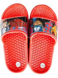 Badelatschen Avengers in Rot