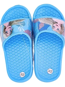 Badelatschen Frozen Elsa in Hellblau