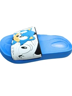 Badelatschen Sonic The Hedgehog in Blau