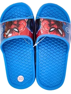 Badelatschen Spider-Man in Blau