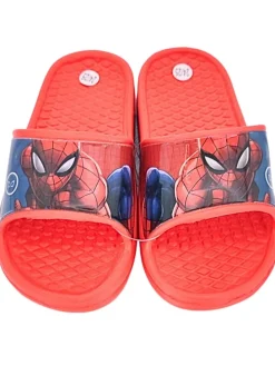 Badelatschen Spider-Man in Rot