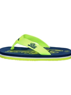 Badesandale "Flamenco" in Gelb