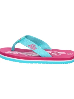 Badesandale "Flamenco" in Türkis