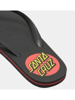 Badeschuh "Classic Dot Thong" in Schwarz