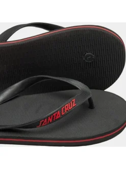 Badeschuh "Classic Dot Thong" in Schwarz